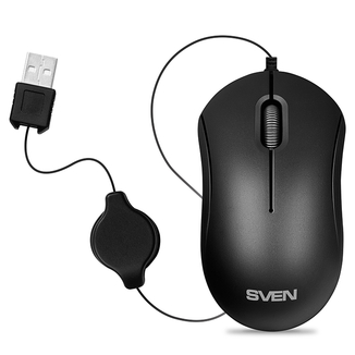 Мышка SVEN RX-60 USB черная, numer zdjęcia 5