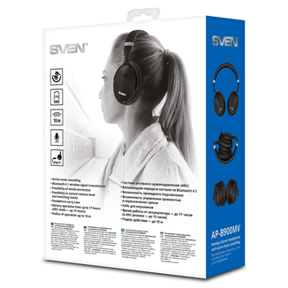 Słuchawki SVEN AP-B900MV (Bluetooth) z mikrofonem, numer zdjęcia 10