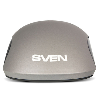 Мышка SVEN RX-515S бесшумная USB серая, фото №3