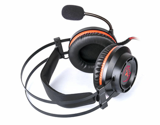 Навушники REAL-EL GDX-7450 з підсвічуванням ігрові з мікрофоном 4pin + PC, фото №7