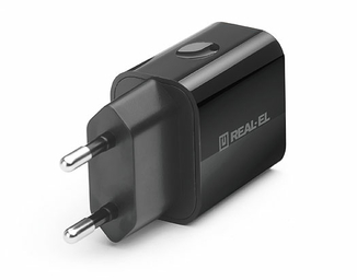 Зарядний пристрій REAL-EL CH-210 USB (2 х USB), numer zdjęcia 4