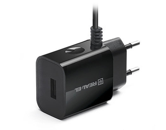 Зарядний пристрій REAL-EL CH-215 USB (Micro USB кабель + USB), photo number 9