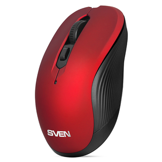 Мышка SVEN RX-560SW красная беспроводная тихая, numer zdjęcia 4