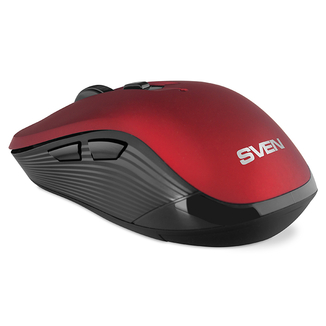 Мышка SVEN RX-560SW красная беспроводная тихая, numer zdjęcia 5