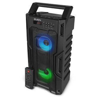 Колонка SVEN PS-435 Black (20W, TWS, Bluetooth, FM, USB, microSD, LED-display, RC, 2x2000mA*h), numer zdjęcia 10