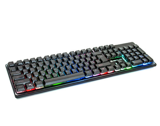 Клавіатура REAL-EL Comfort 7011 Backlit USB ігрова з підсвічуванням, numer zdjęcia 6