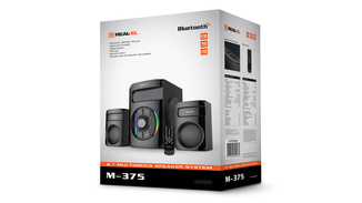 Колонки 2.1 REAL-EL M-375 black (44Вт, Bluetooth, USB, SD, FM, ДК), фото №11
