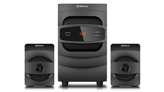Колонки 2.1 REAL-EL M-390 black (32Вт, Bluetooth, USB, FM, ДУ), фото №11