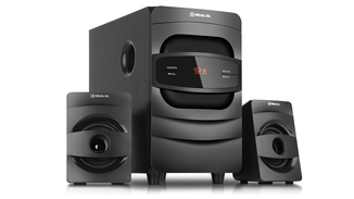 Колонки 2.1 REAL-EL M-390 black (32Вт, Bluetooth, USB, FM, ДУ), numer zdjęcia 9