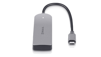 Type C мультифункциональный хаб USB 3.0 REAL-EL CQ-415 серый, фото №9