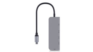 Type C многопортовый адаптер REAL-EL CQ-700 (4 USB 3.0 + HDMI + Type C), фото №9
