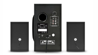 Колонки 2.1 REAL-EL M-370 Bluetooth (44Вт) black УЦІНКА, photo number 7