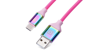 Кабель REAL-EL Premium USB A - Type C Rainbow 1m, photo number 7