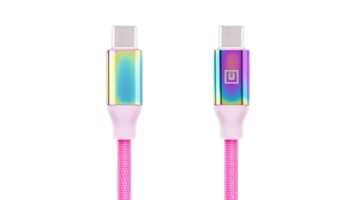 Кабель REAL-EL Premium USB Type C - Type C Rainbow 1m, numer zdjęcia 4