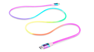 Кабель REAL-EL Premium USB Type C - Type C Rainbow 1m, фото №6