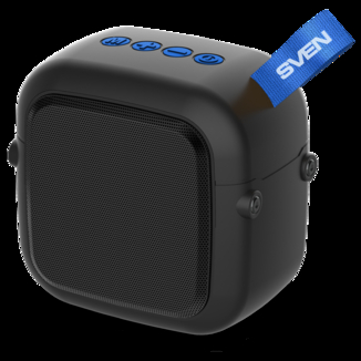 Колонка SVEN PS-48 Black (5 Вт, TWS, Bluetooth, FM, USB, microSD, 500мА*ч), photo number 2