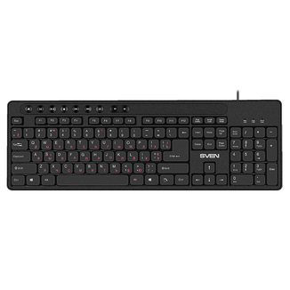 Клавиатура SVEN KB-C3060 черная, фото №2