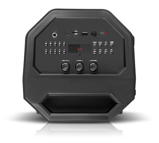Колонка REAL-EL X-771 Black (50Вт,Bluetooth,USB,microSD,AUX,8000mA), фото №6