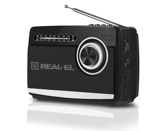 Портативний радіоприймач REAL-EL X-510 black, numer zdjęcia 4