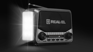 Портативний радіоприймач REAL-EL X-525 grey, фото №11