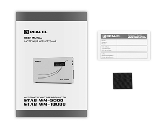 Стабілізатор напруги REAL-EL STAB WM-10000, numer zdjęcia 8