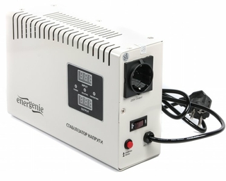 Автоматичний регулятор напруги EnerGenie EG-AVR-DW1000-01, 230 В, 1000 ВА, фото №6