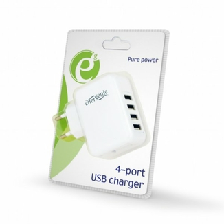 Зарядний пристрій Energenie EG-U4AC-02 4 USB, 3.1 A, фото №5