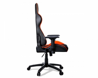 Крісло ігрове ARMOR , чорний- помаранч, фото №6