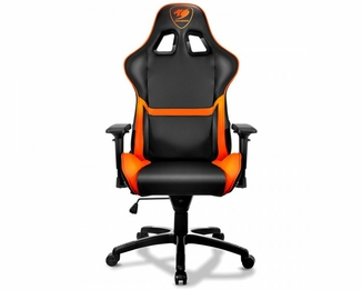 Крісло ігрове ARMOR , чорний- помаранч, фото №8