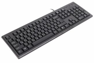 Клавіатура A4-KM-720-USB, чорна, Rus + Ukr, ergonomic, photo number 3