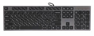 Клавіатура A4-Tech KV-300H USB, сіра,  X-Key + USB порт., фото №2
