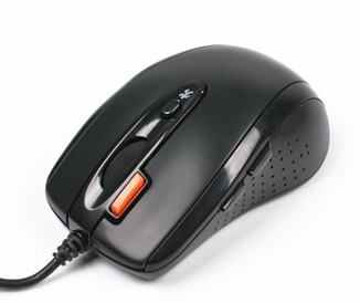 Миша A4Tech  N-70FX  V-Track USB, Optic 2.0, чорна, numer zdjęcia 2