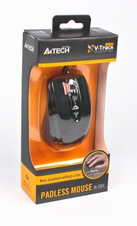 Миша A4Tech  N-70FX  V-Track USB, Optic 2.0, чорна, photo number 5