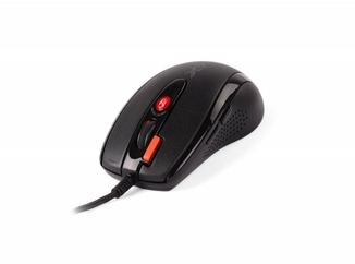 Миша A4Tech X710BK USB, iгрова , чорна, numer zdjęcia 2