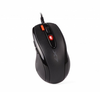 Миша A4Tech X710BK USB, iгрова , чорна, numer zdjęcia 6