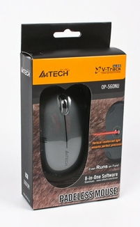 Миша A4Tech  OP-560NU V-Track USB, чорна, фото №5