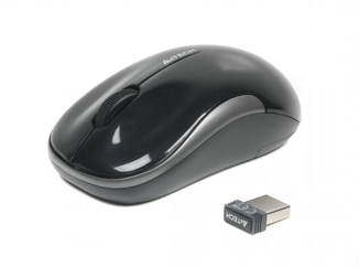 Миша A4-G3-300N USB V-Track  , бездротова, 1000dpi, чорна, numer zdjęcia 2