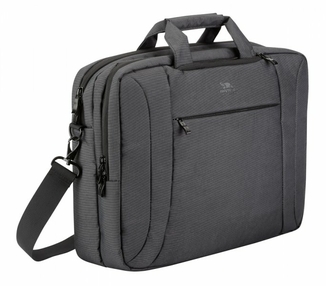 Сумка-рюкзак RivaCase 8290 для ноутбука 16 дюймів, попільно-чорна, photo number 2