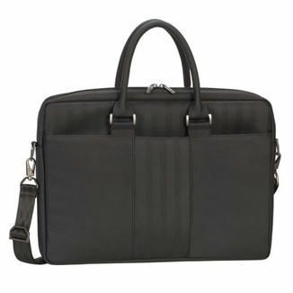 RivaCase 8135 чорна сумка  для ноутбука 15.6 дюймів., фото №3