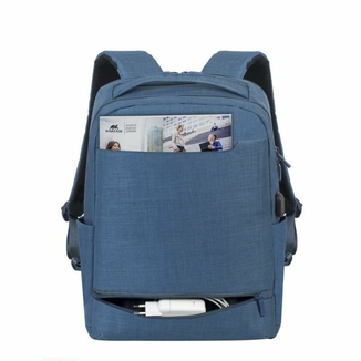 RivaCase 8365 синій рюкзак для ноутбука 17.3 дюймів, фото №7