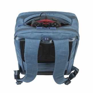 RivaCase 8365 синій рюкзак для ноутбука 17.3 дюймів, фото №9
