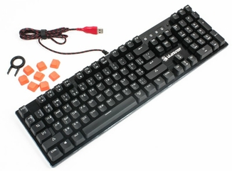 Механічна клавіатура A4Tech Bloody B820R ігрова, USB, LED-підсвічування, Full Light Strike Red, фото №3