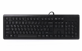 Клавіатура A4Tech KR-92 USB, чорна, фото №2
