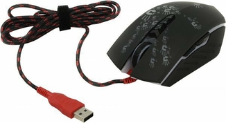 Миша ігрова A4-Tech Bloody A60A (Black) Activated, Gaming, металеві ніжки, чорна, numer zdjęcia 7