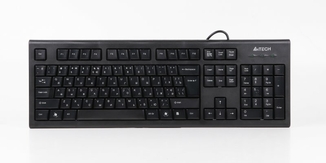 Комплект A4Tech клавіатура+мишка KRS-85+OP-720, USB, Чорна, фото №5