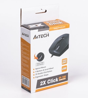 Миша A4Tech OP-730D USB, чорна, numer zdjęcia 7