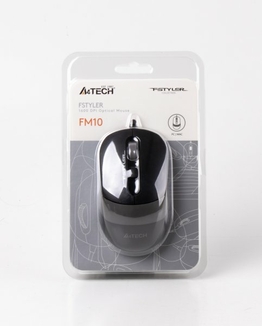 Миша A4Tech Fstyler FM10 (Grey),  USB, колір чорний+сірий, фото №7