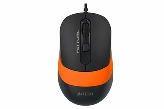 Миша A4Tech Fstyler FM10 (Orange),  USB, колір чорний+помаранчевий, фото №2