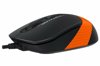 Миша A4Tech Fstyler FM10 (Orange),  USB, колір чорний+помаранчевий, фото №5