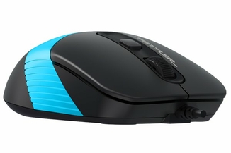 Миша A4Tech Fstyler FM10 (Blue),  USB, колір чорний+блакитний, numer zdjęcia 5